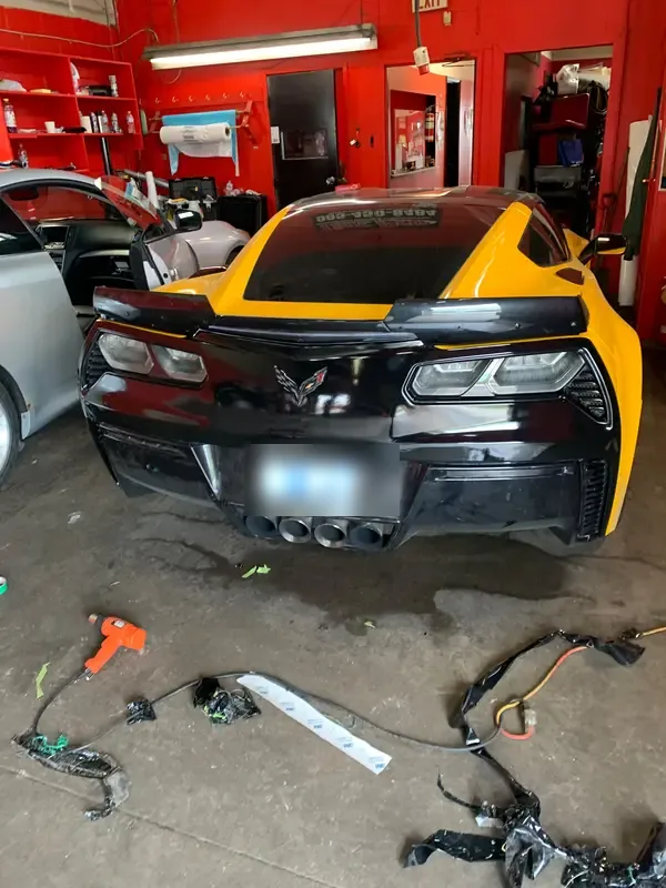 Installation in Progress on Various vehicles