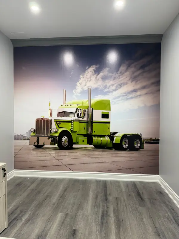 Head Office Wall Murals on Corporate office interior walls